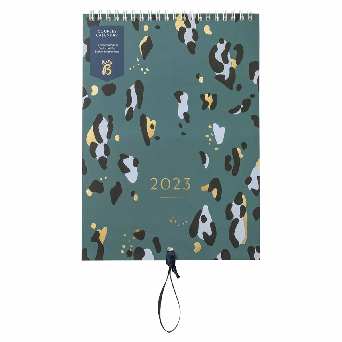 Busy B, Animal Print Couples Planner 2023