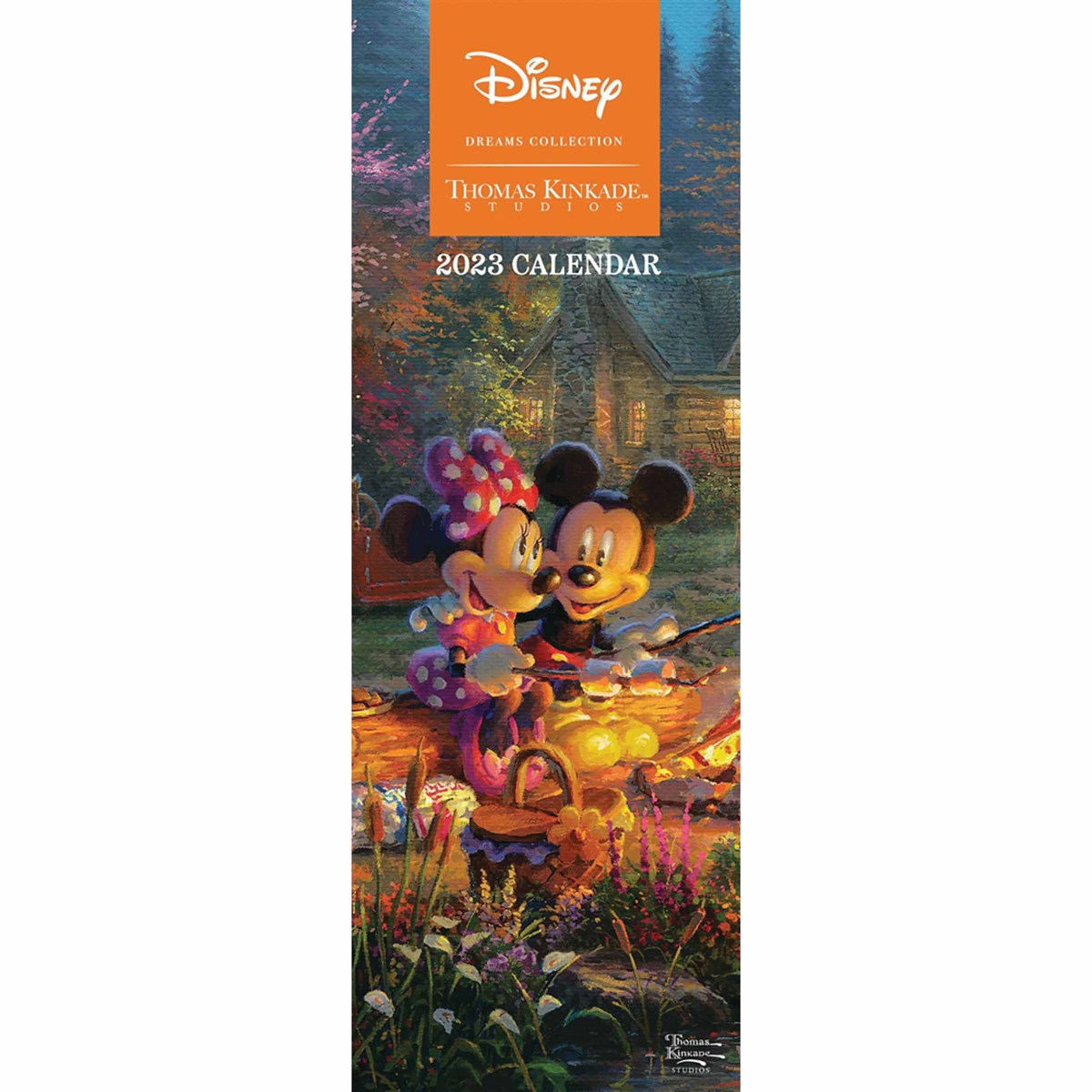 Kinkade, Disney Dreams Official Slim 2023 Calendars