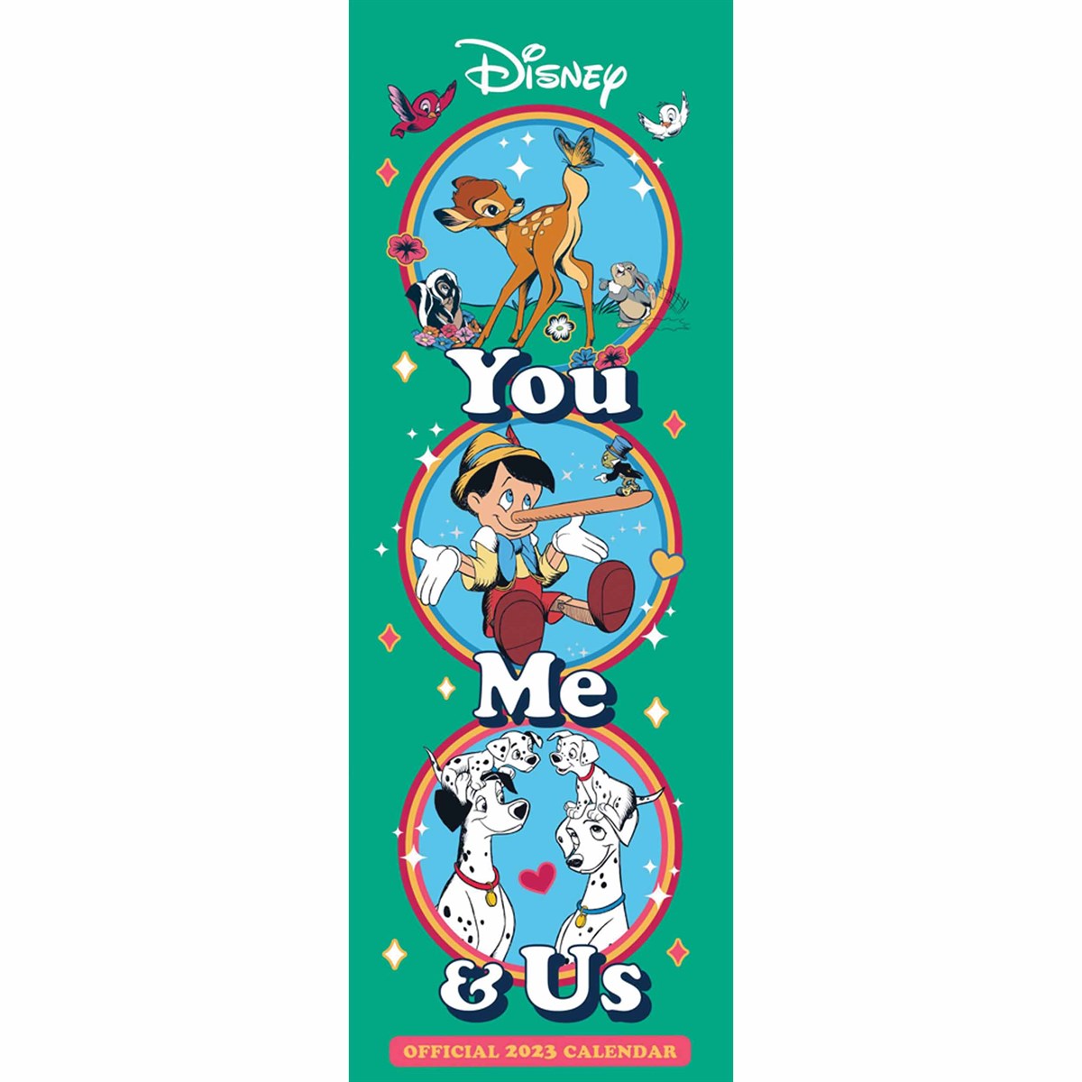 Disney, You Me & Us Official Slim Planner 2023
