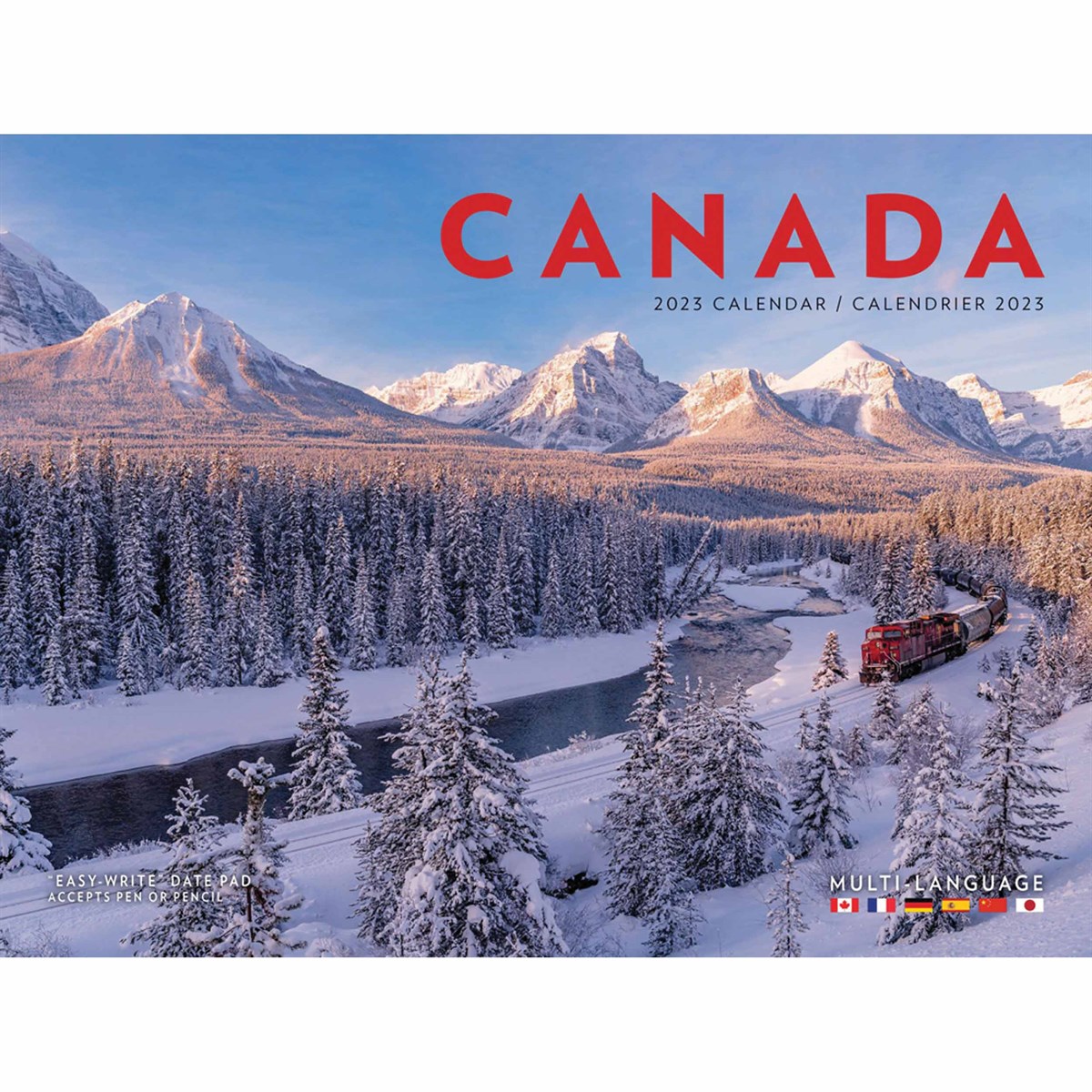 Canada Multi Language A4 2023 Calendars