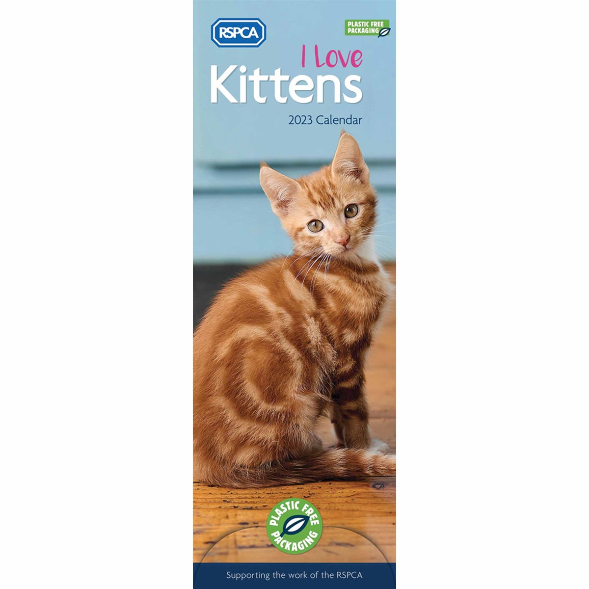 RSPCA, I Love Kittens Slim 2023 Calendars