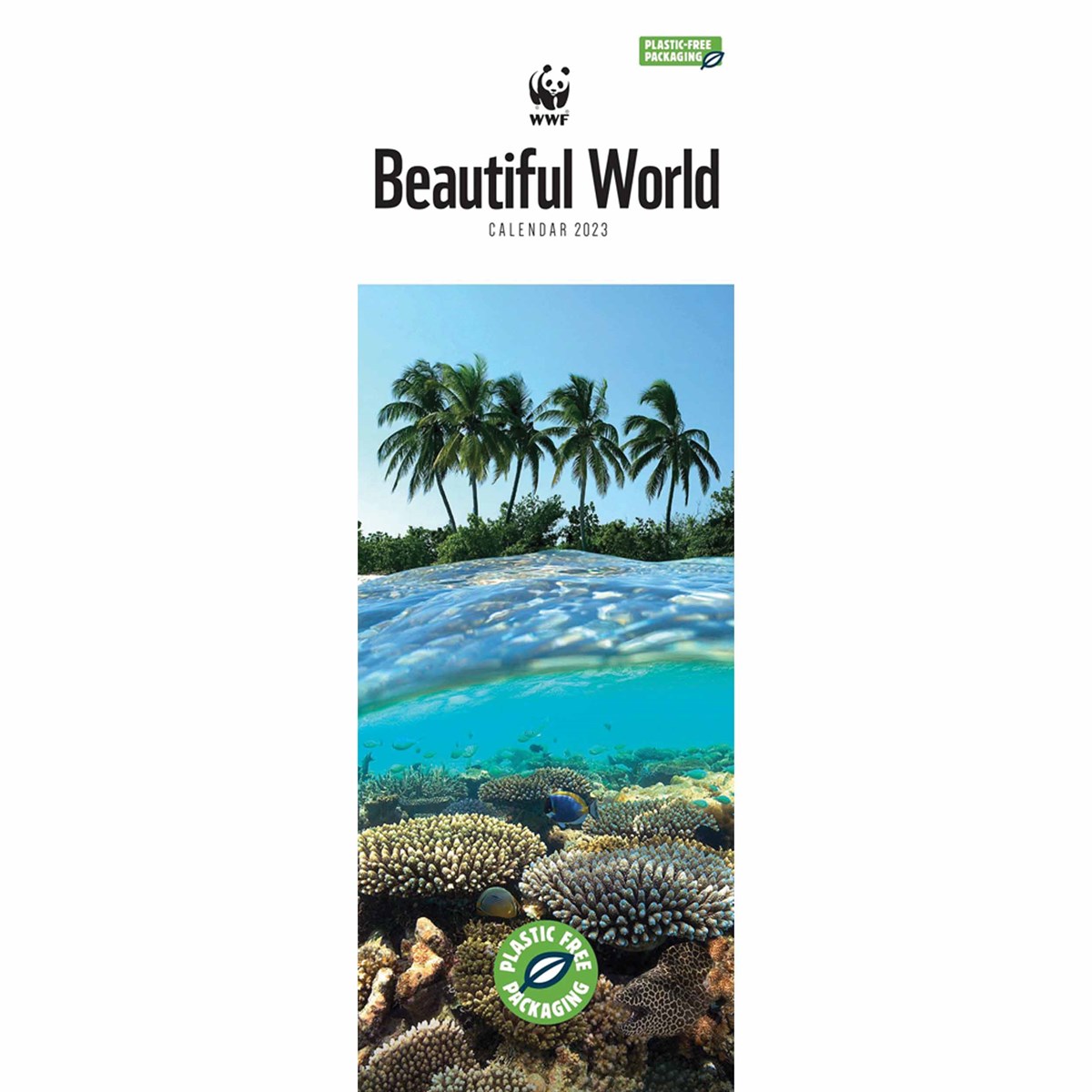 WWF, Beautiful World Slim 2023 Calendars