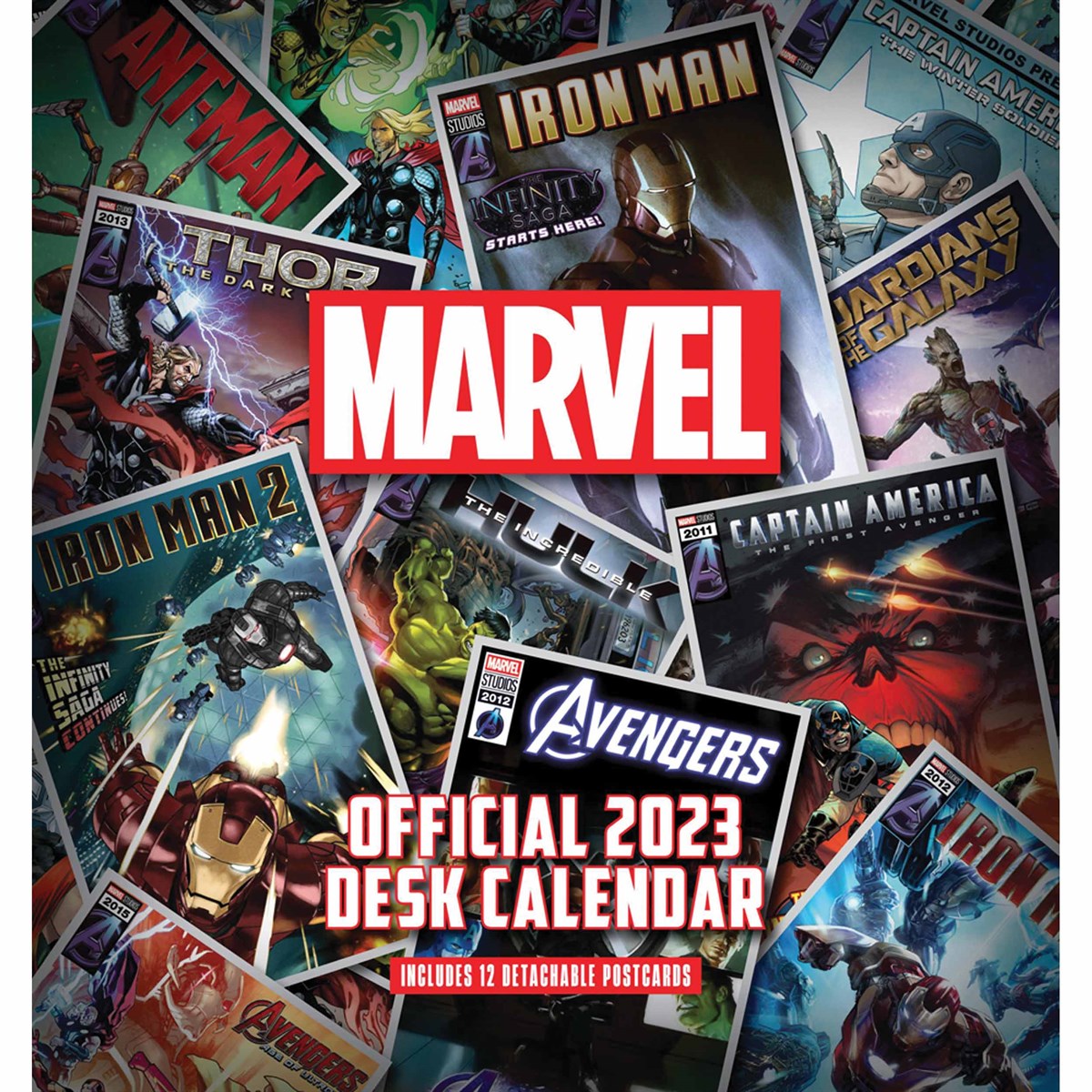 Disney, Marvel Comics Official Easel Desk 2023 Calendars
