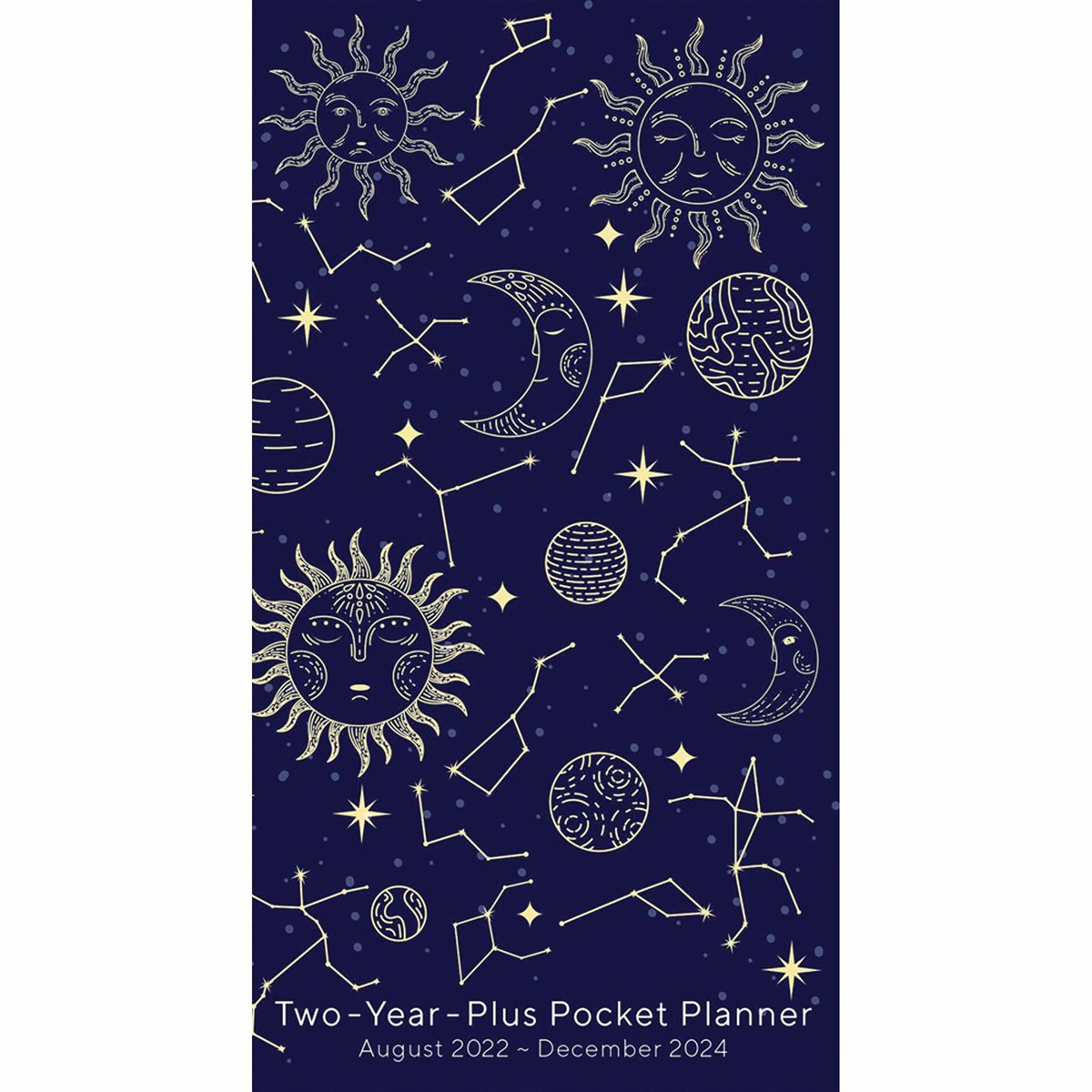 Starlight Two Year Pocket Planner Slim Diary 2023