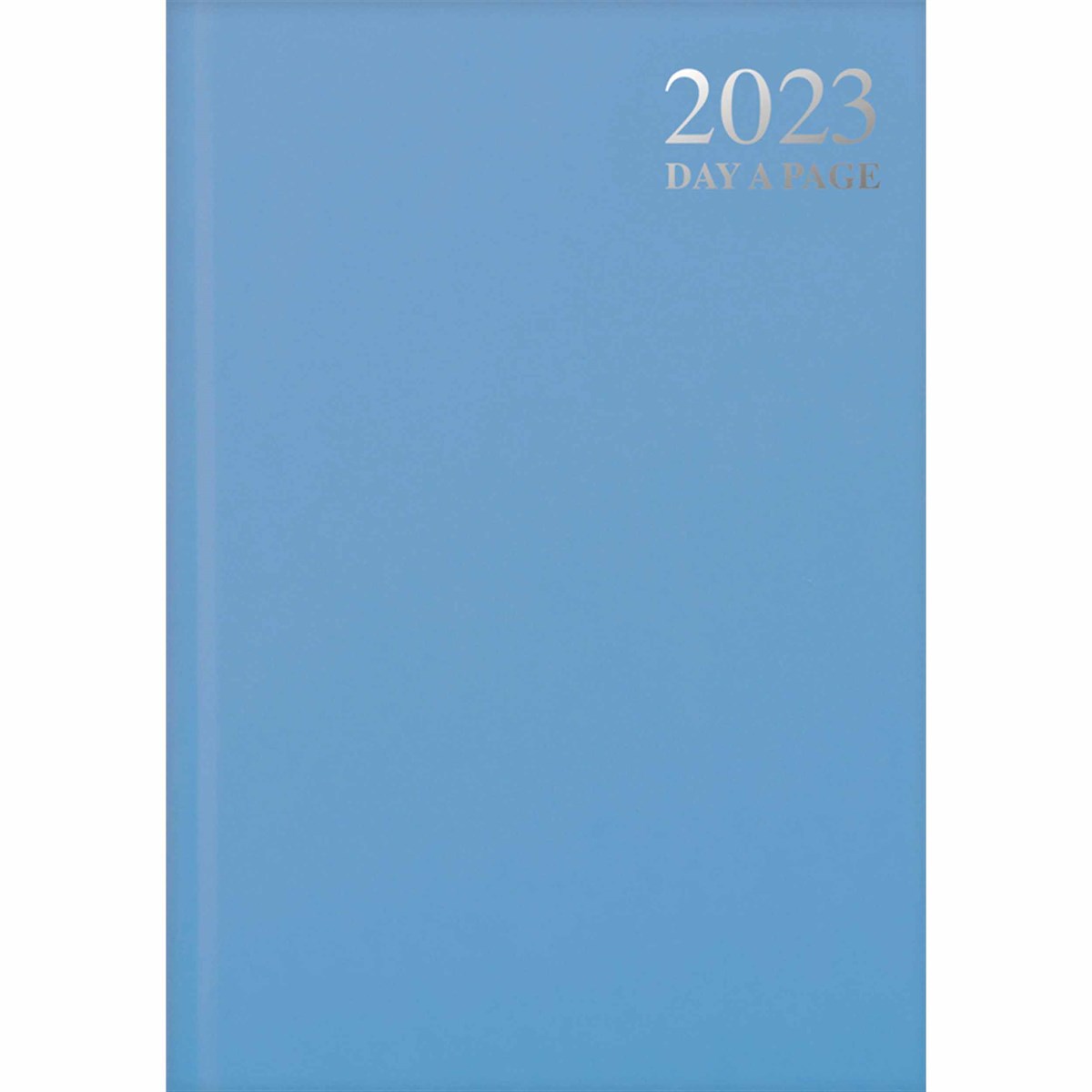 Pastel Blue Hardback Day-A-Page A6 Diary...
