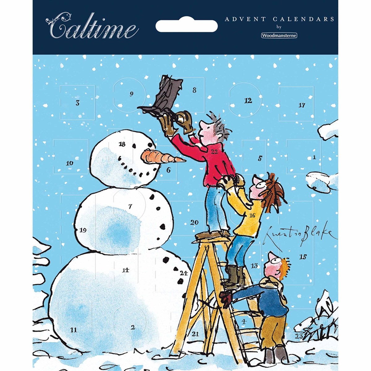 Quentin Blake, Snowman Advent Card