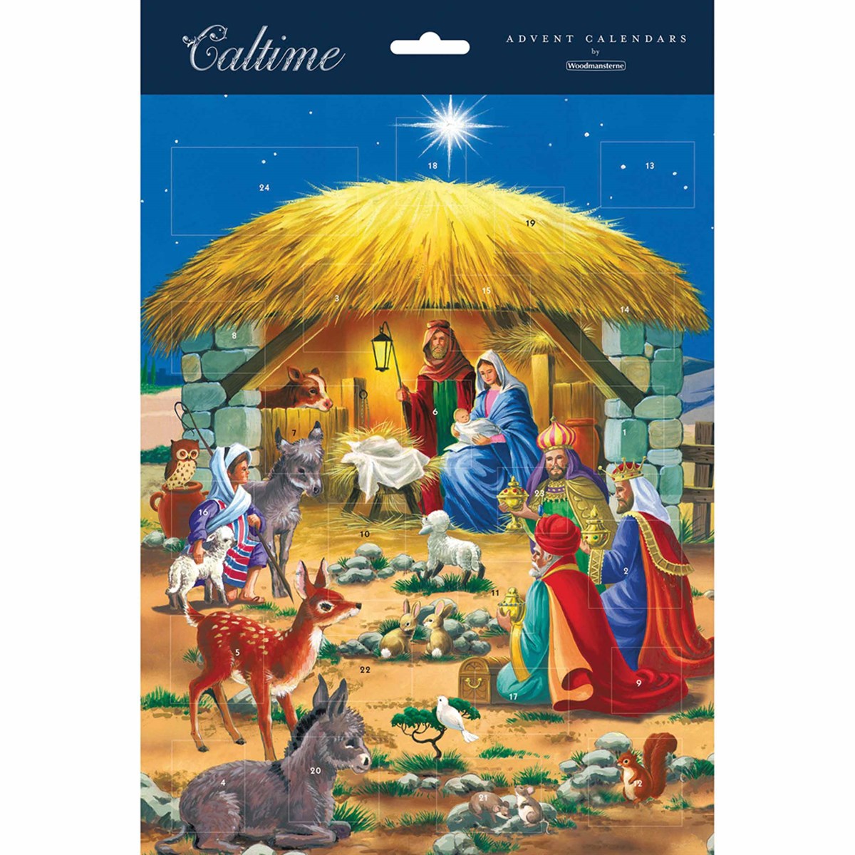 Nativity Scene Portrait Advent Calendar