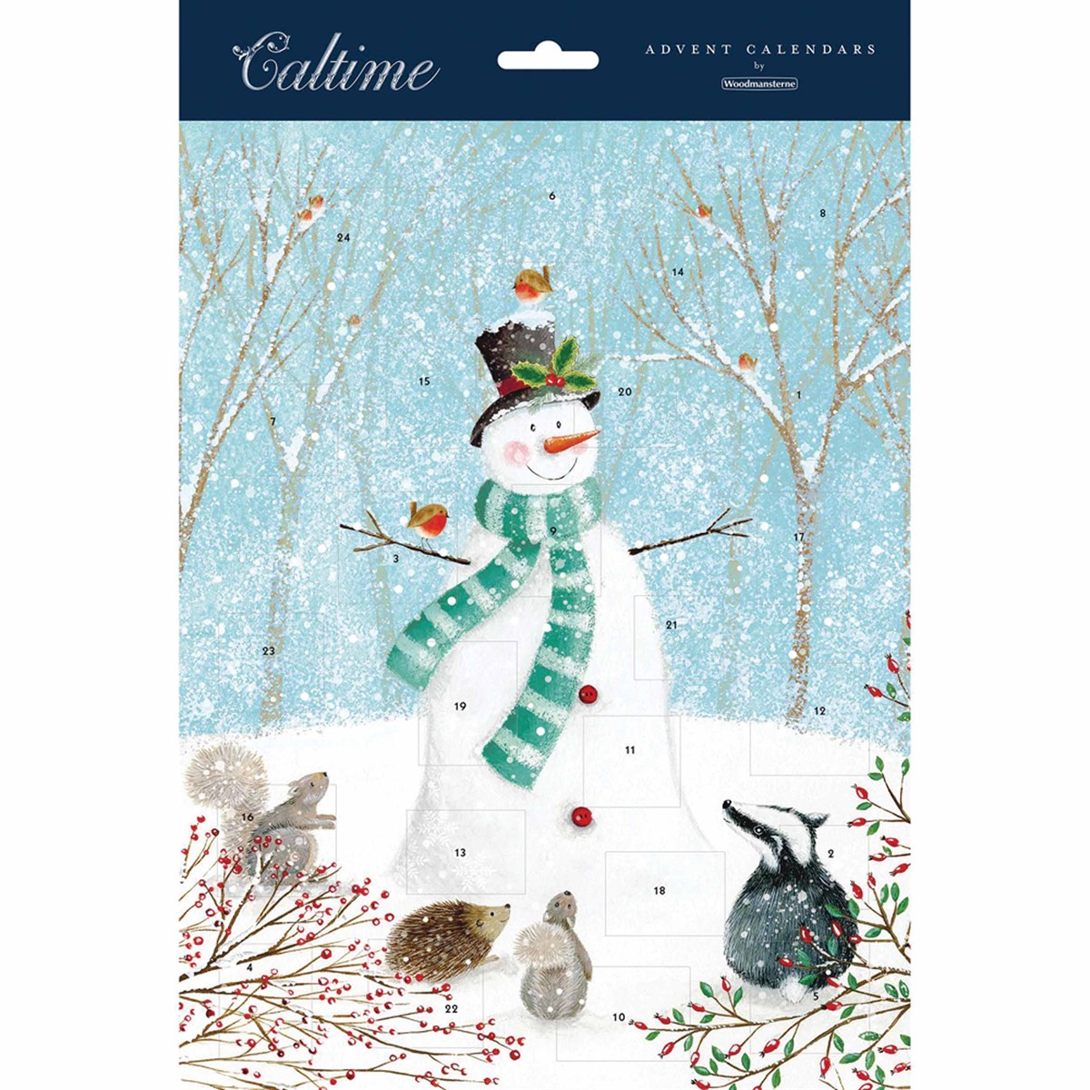 Snowman & Friends Portrait Advent Calendar