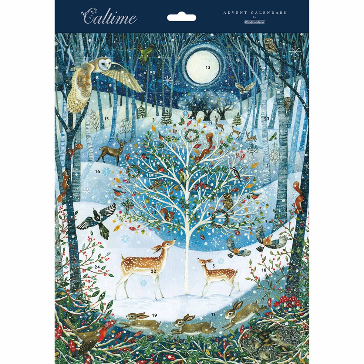 Woodland Wildlife Tree Large Advent Calendar