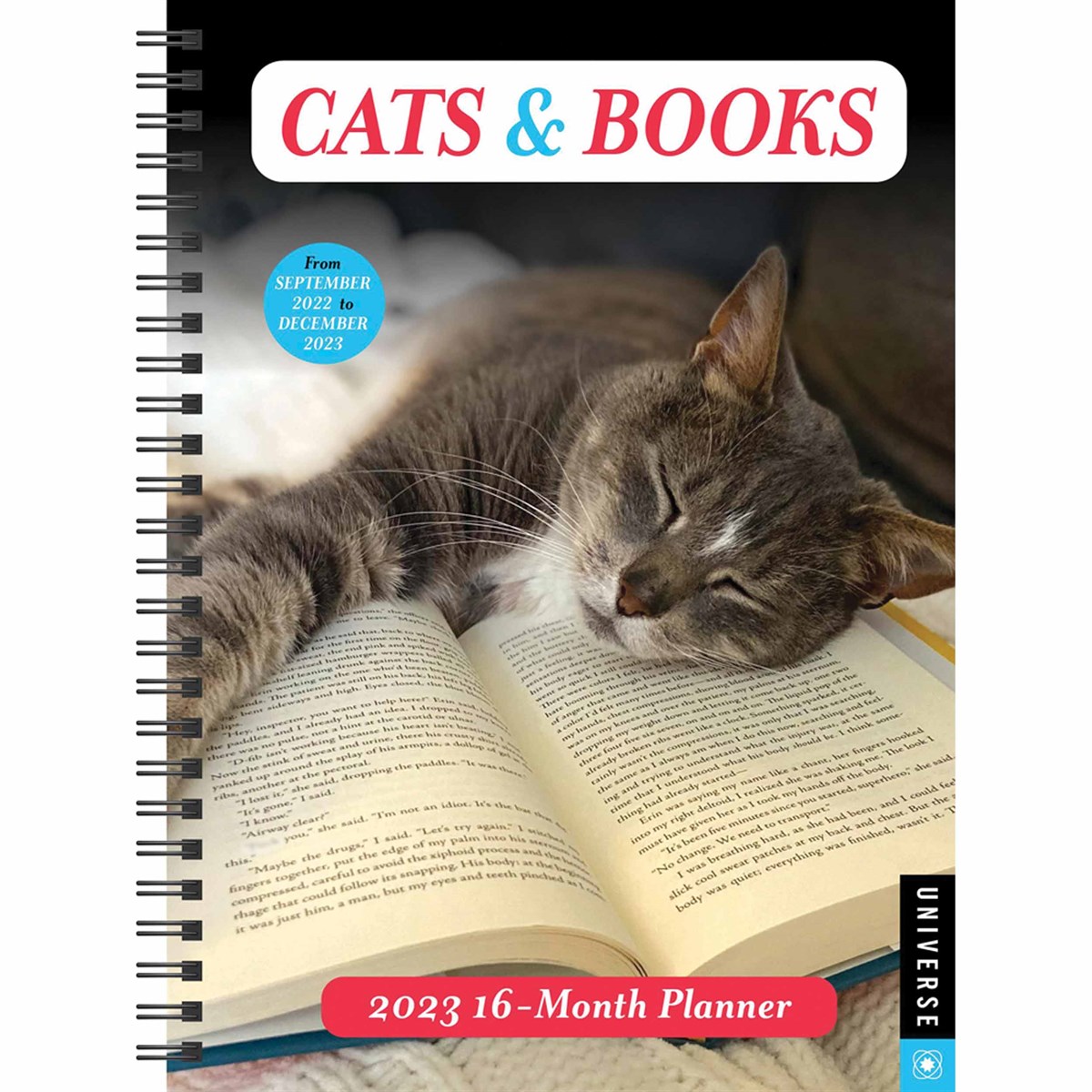 Cats & Books A5 Diary 2023