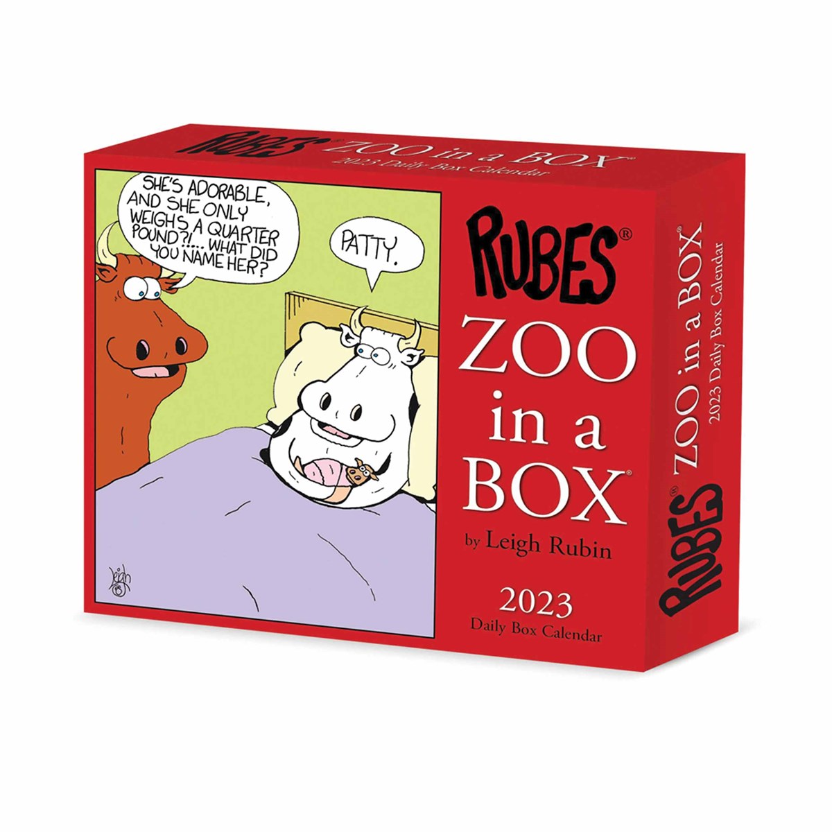 Rubes Zoo in a Box Desk 2023 Calendars