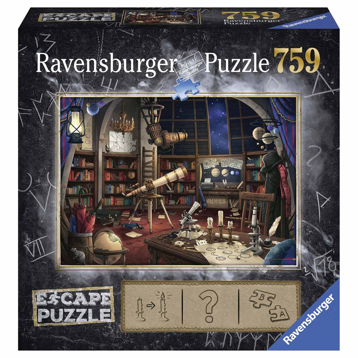 Ravensburger, Space Observatory Escape Room Jigsaw