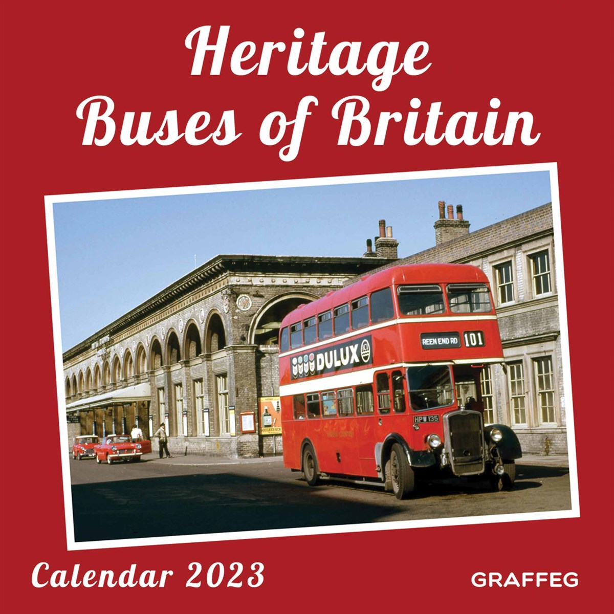 Heritage Buses of Britain Wall 2023 Calendars